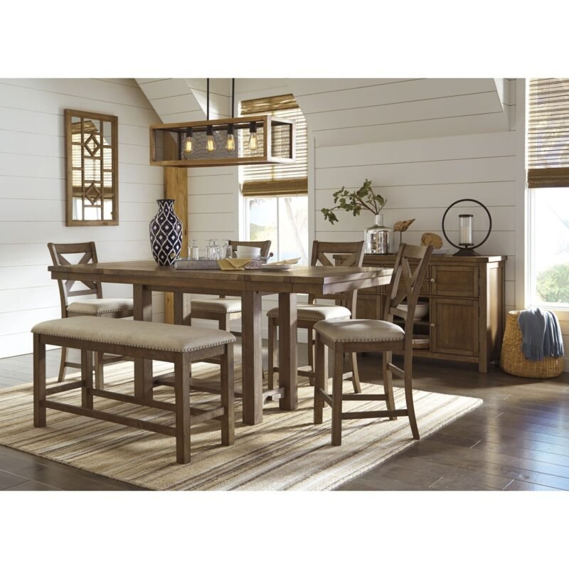 Moriville Counter Height Bench